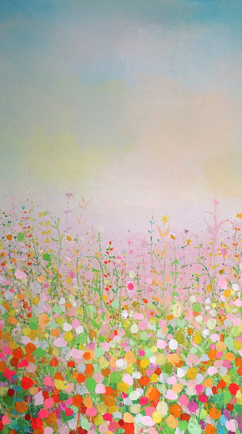 Pink and Blue Skies. by Sandy Dooley