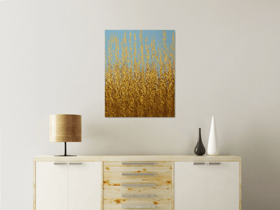 Nature's Gold - Abstract Field
