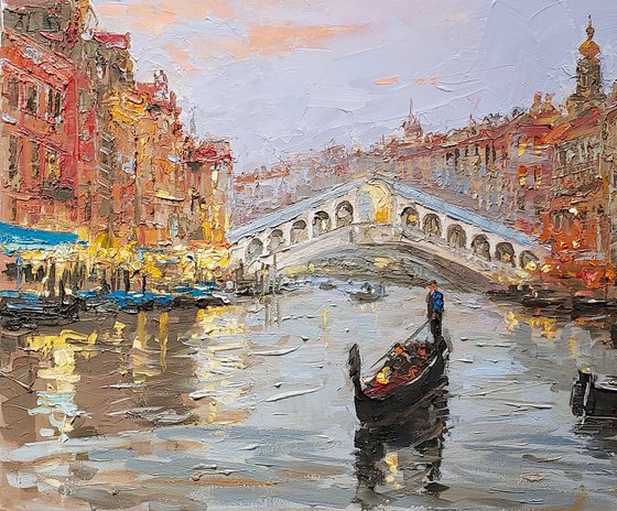 Venice. Rialto Bridge.
