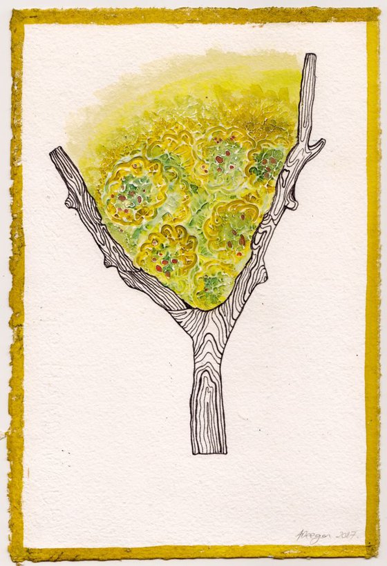 Twig and lichen 3