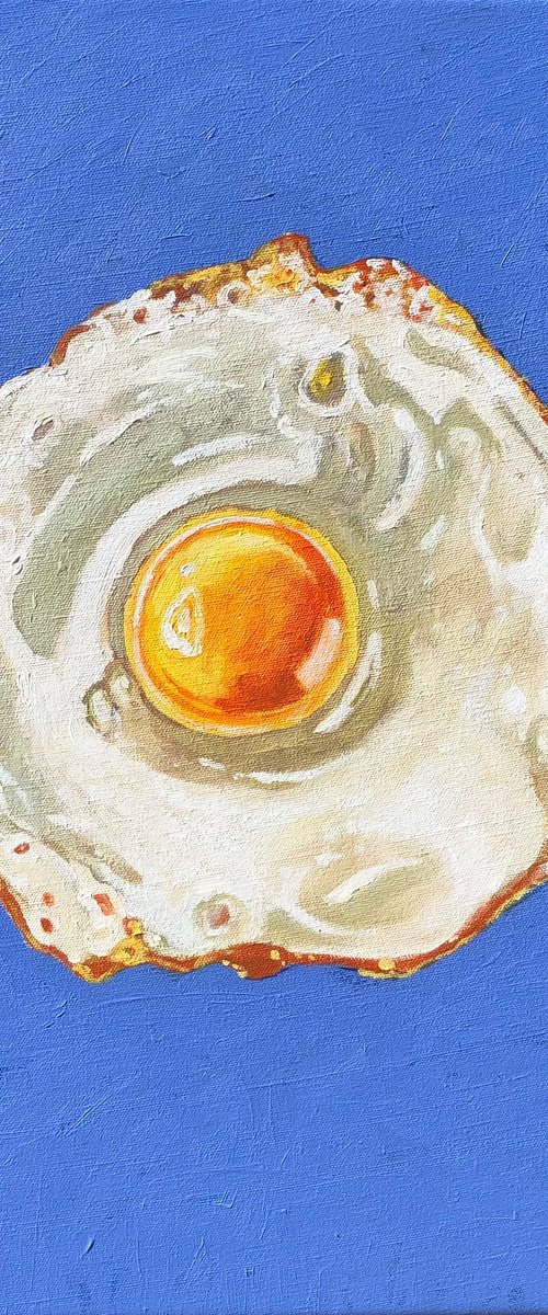 Fried egg 1 by Volodymyr Smoliak