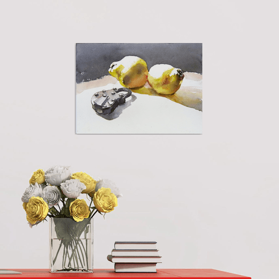 still life with quinces  2
