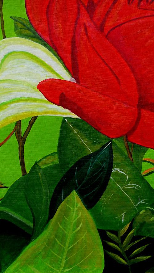 Lily and Rose by Dunphy Fine Art