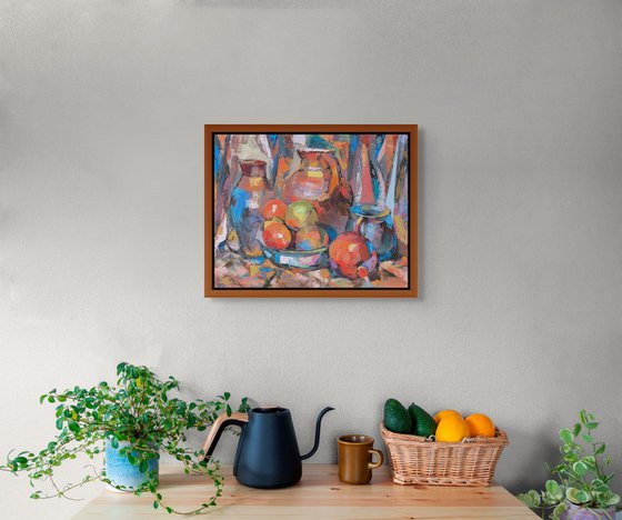 Still Life in Vibrant Tones