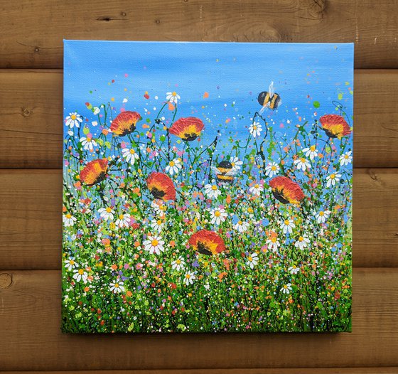 Bumble Bees & Tulips