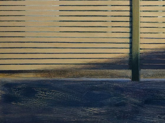 Shadow of a STOP Sign