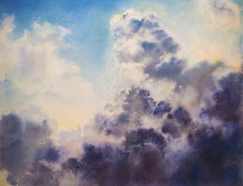 Grey Clouds by Violetta Kurbanova