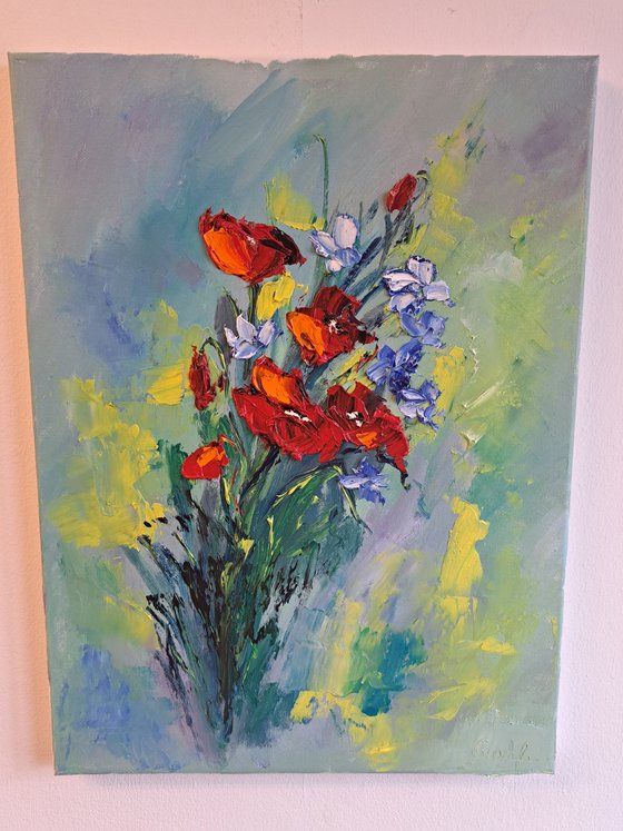 Bouquet of Poppies