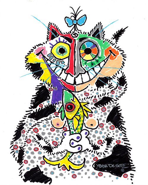 Picasso's Cat by Ben De Soto