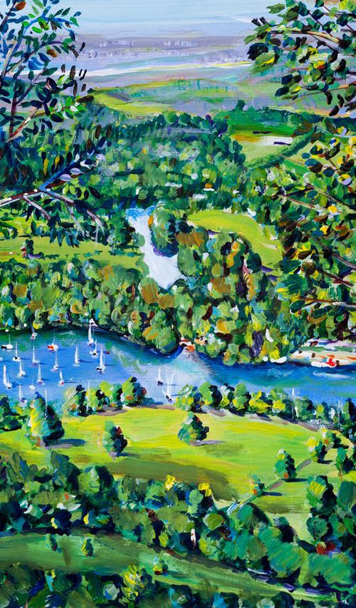 WINDERMERE FROM GUMMERS HOWE by Diana Aungier-Rose