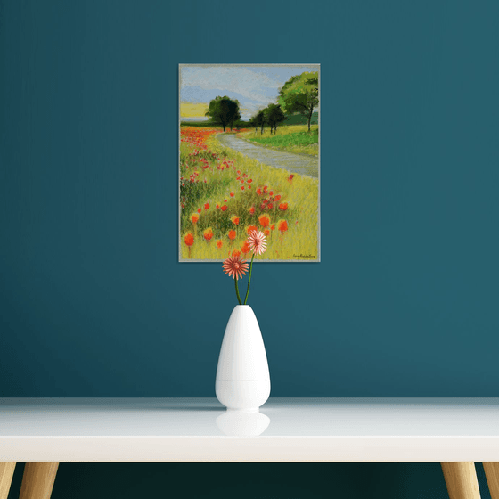 Poppy field