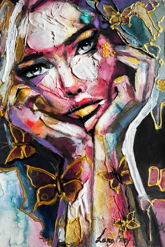 Butterflies of Her Thoughts