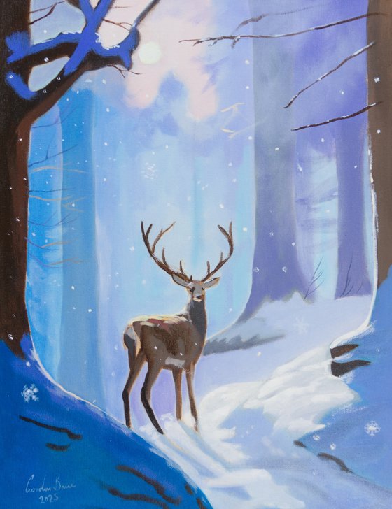 The Solitary Deer