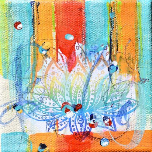 Delicate Beauty by Abstract Art by Cynthia Ligeros
