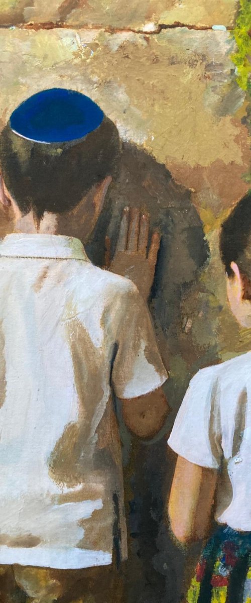 At the Western Wall by Andrew  Reid Wildman