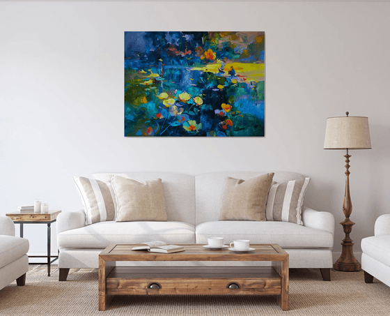 Where the colors of silence are born