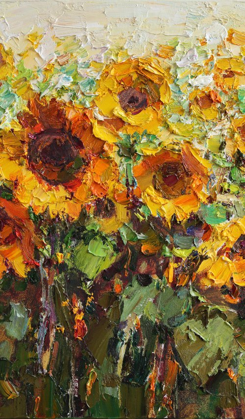 Sunflowers by Anastasiia Valiulina