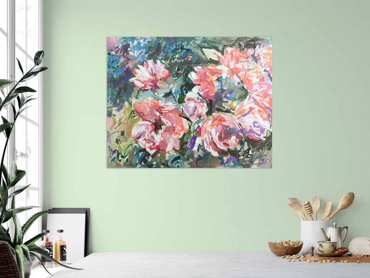 Scent of Roses 40x50cm by Ole Karako