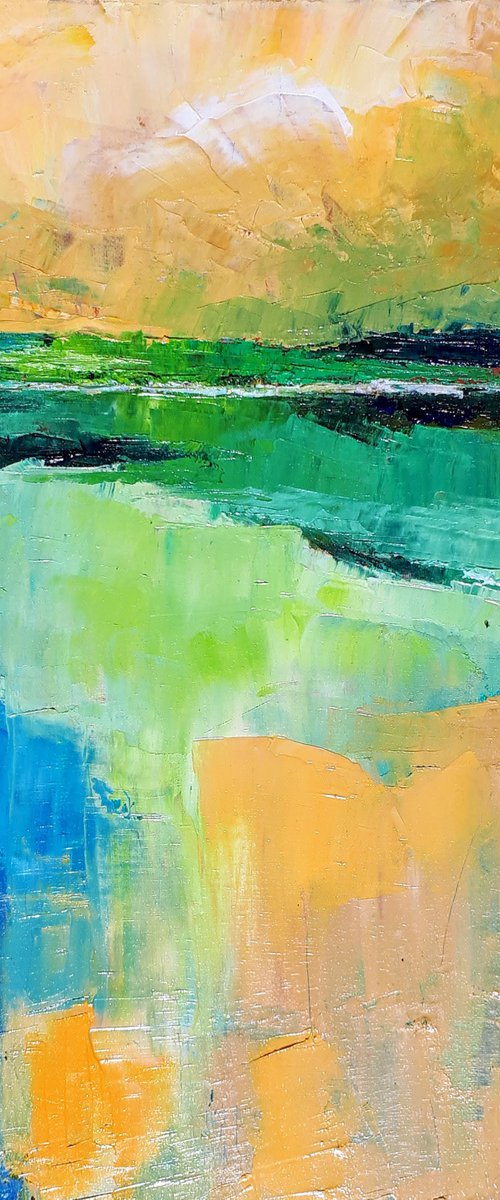 Reflections. 2. (50x50cm) by Simon Tünde