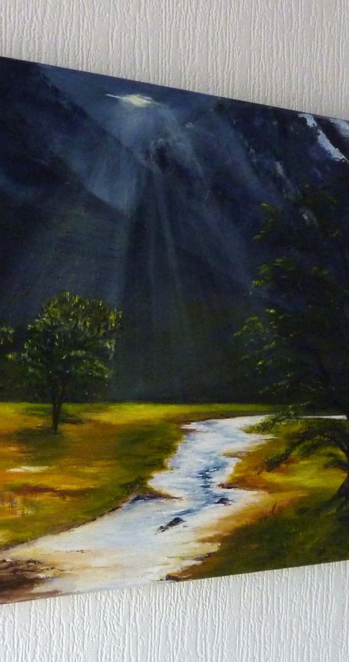 Sunlight on the Glen by Margaret Denholm