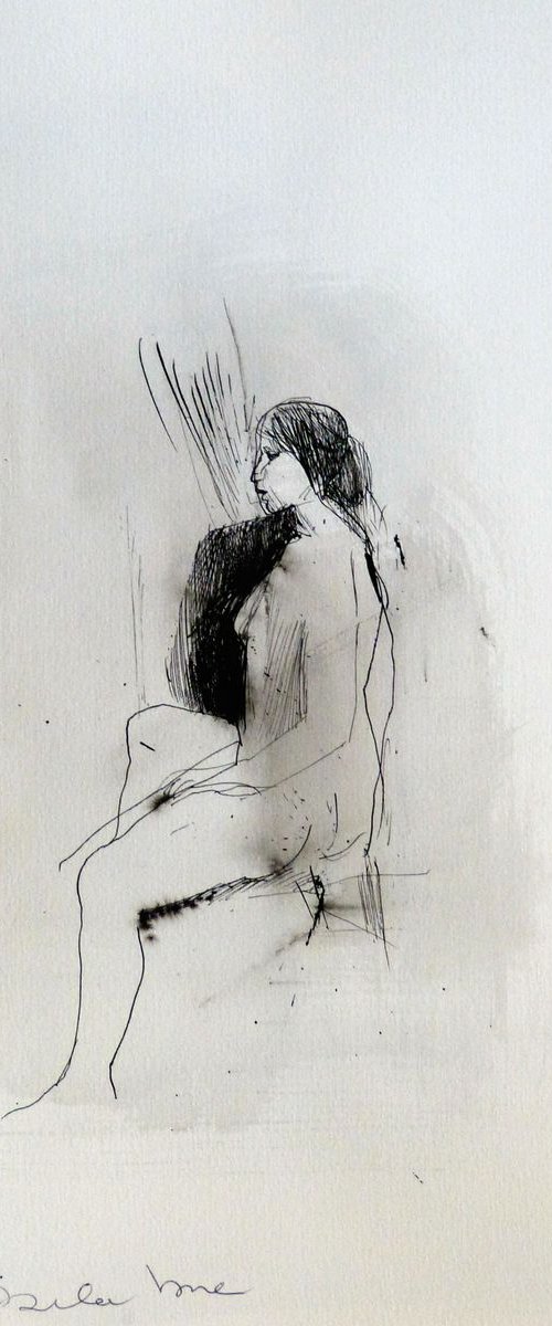 The Woman 18P5, 29x21 cm by Frederic Belaubre