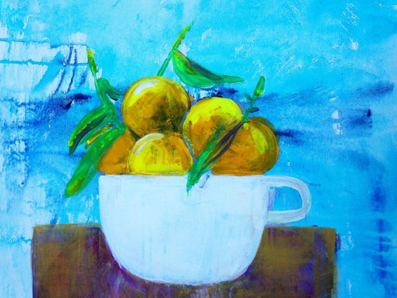 Still life with citrus