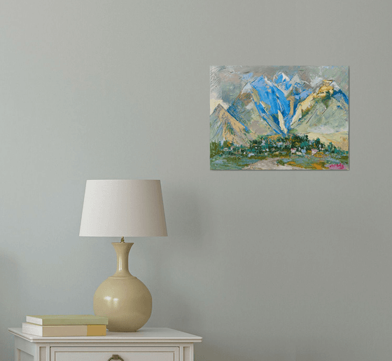 Village Beneath the Peaks