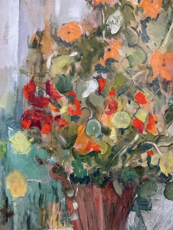 December Nasturtiums