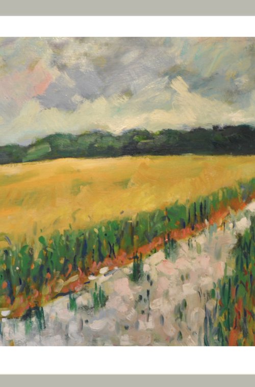 Chalk Path on the Downs by Andre Pallat