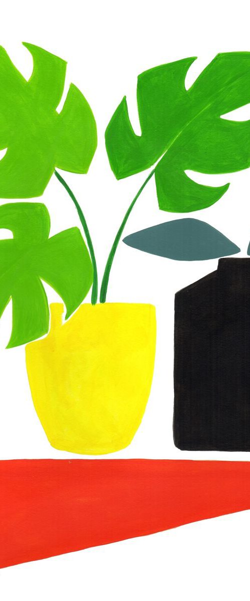 Abstract plants #6 by Marisa Añón
