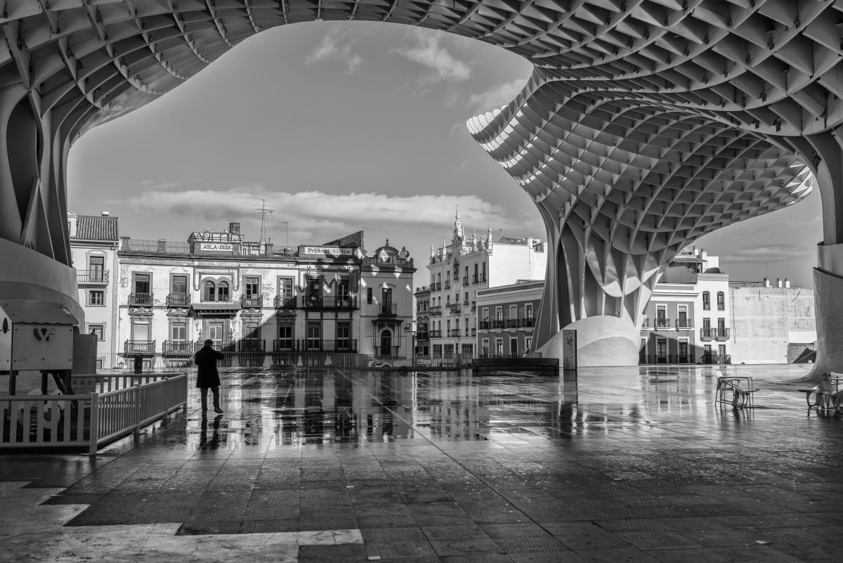 Man in Seville by Dieter Mach