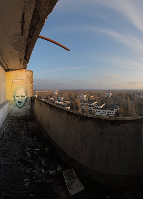 #72. Pripyat Balcony Face 1 by Stanislav Vederskyi