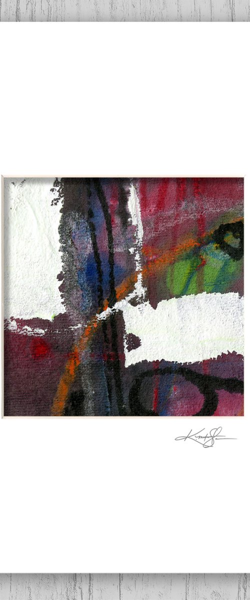 Urban Poetry 17 - Abstract Painting by Kathy Morton Stanion by Kathy Morton Stanion