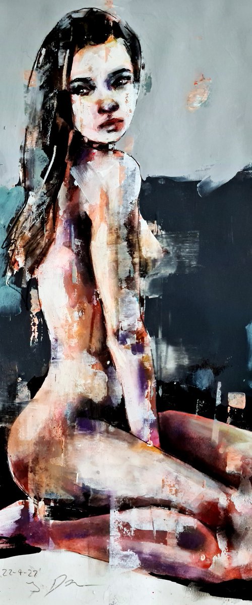 figure study 22-4-22 by Thomas Donaldson
