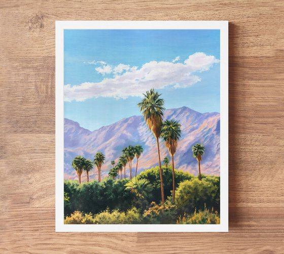 Palm Springs desert mountains