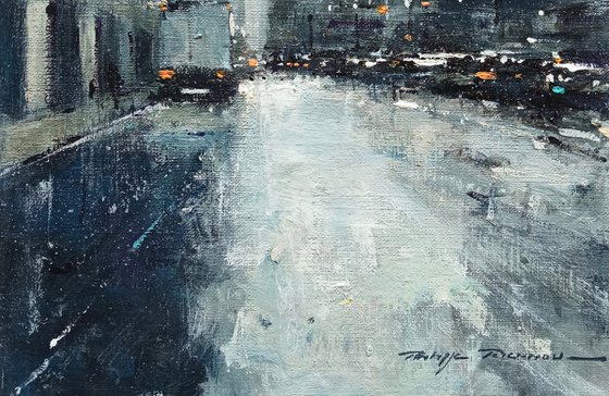 "matin de neige à Brooklyn" N° 2133