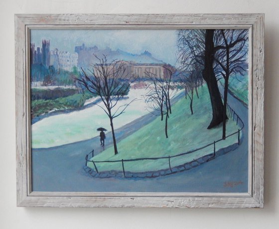 The Scottish National Gallery, Winter