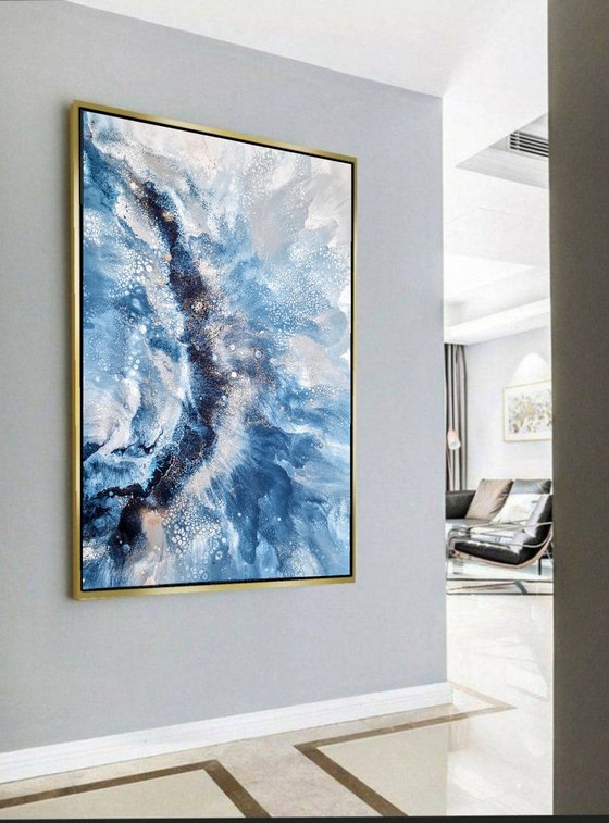 Blue Sapphire (80x120cm)