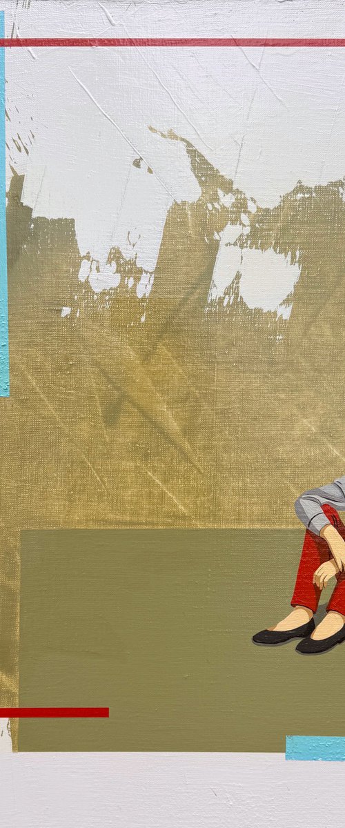 Woman In Town by Daria Baklykova