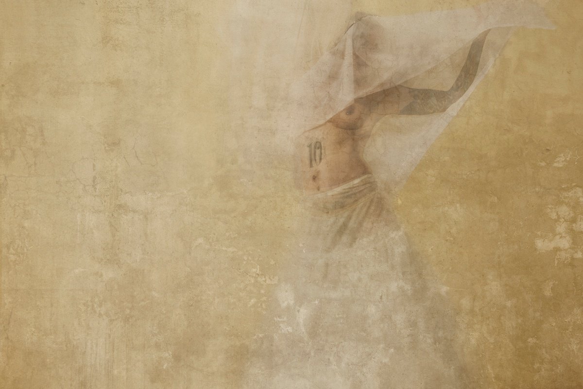 Impressionistic Portrait Photograph By Adam Regan, 30 X 20, Salome V, Original Artwork