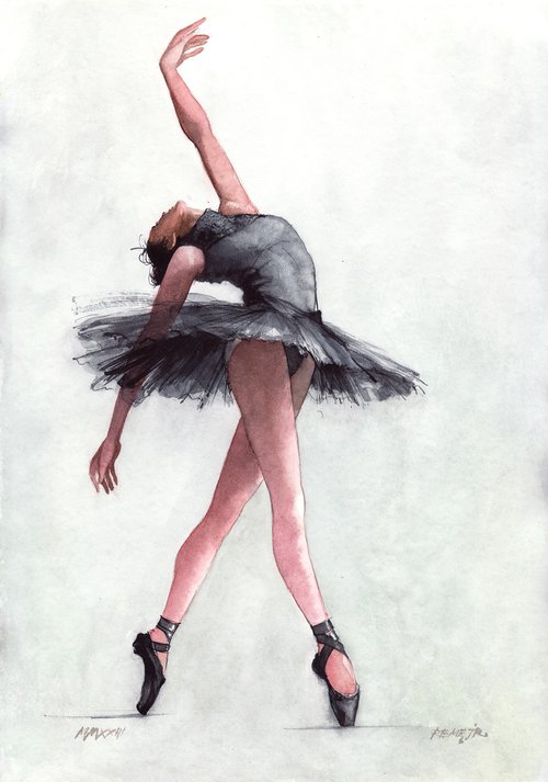Ballet Dancer CDLXXXI by REME Jr.