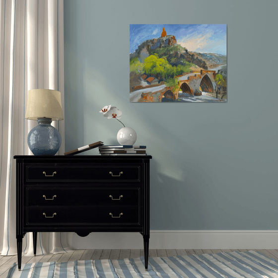 Bridge to the Hilltop Sanctuary