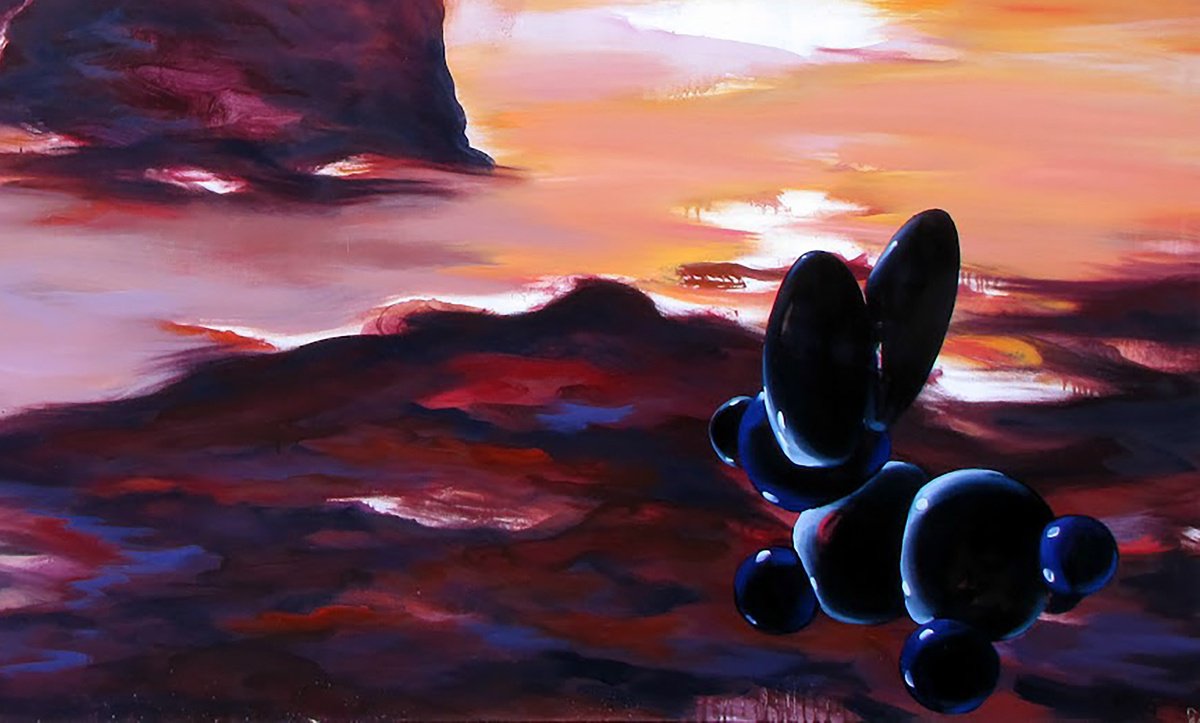 Urban And Pop Landscape Giclee Print By Igor Konovalov, 28 X 20, Eternity, Original Artwork