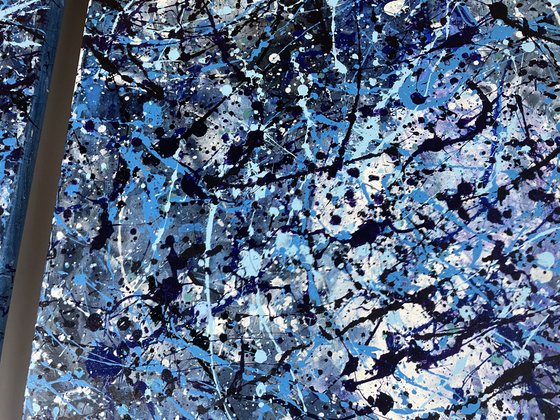 Diptych-AbstractioninBlue...
