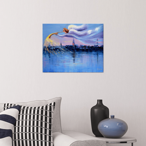 Angel above the City