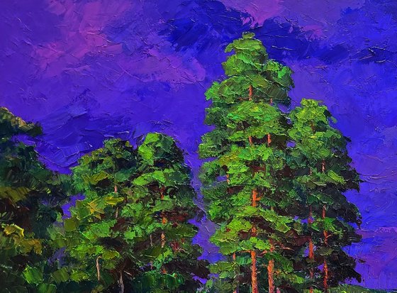 Flowers near the Forest