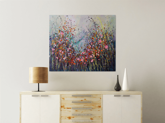 Fragranza Di Primavera #2 - Large original abstract painting