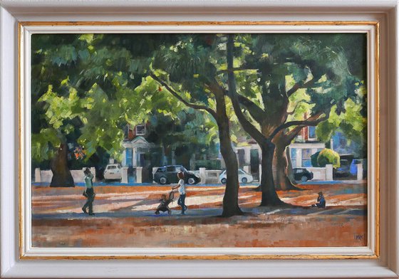 A hot Day - Parsons Green