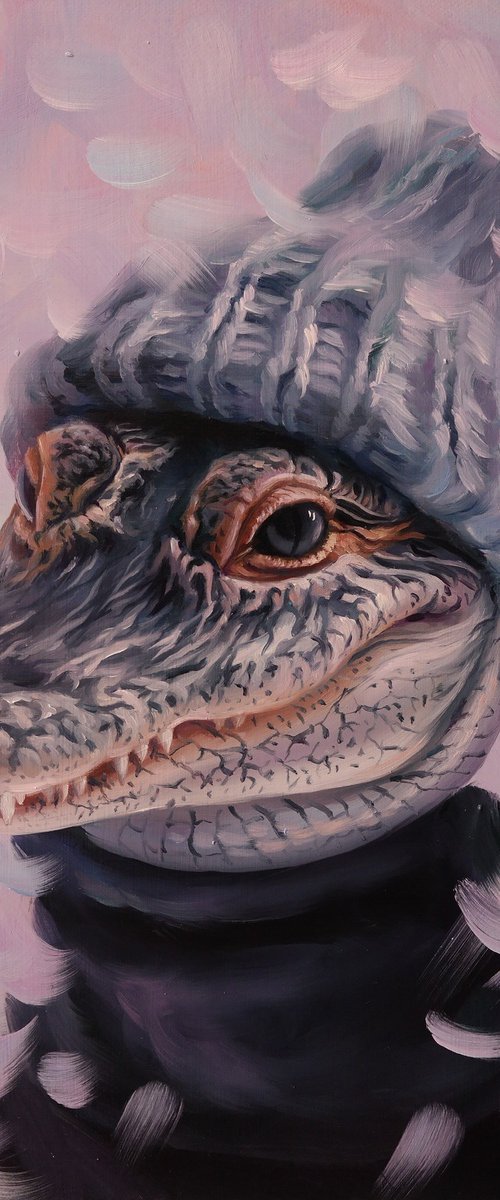 "Cool Alligator" by Lena Vylusk