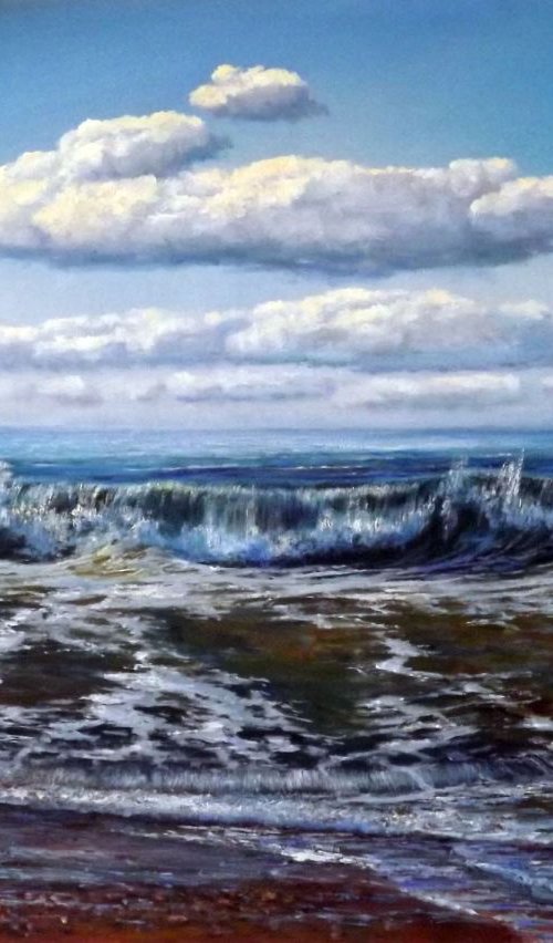 Sea Foam by Oleg Riabchuk